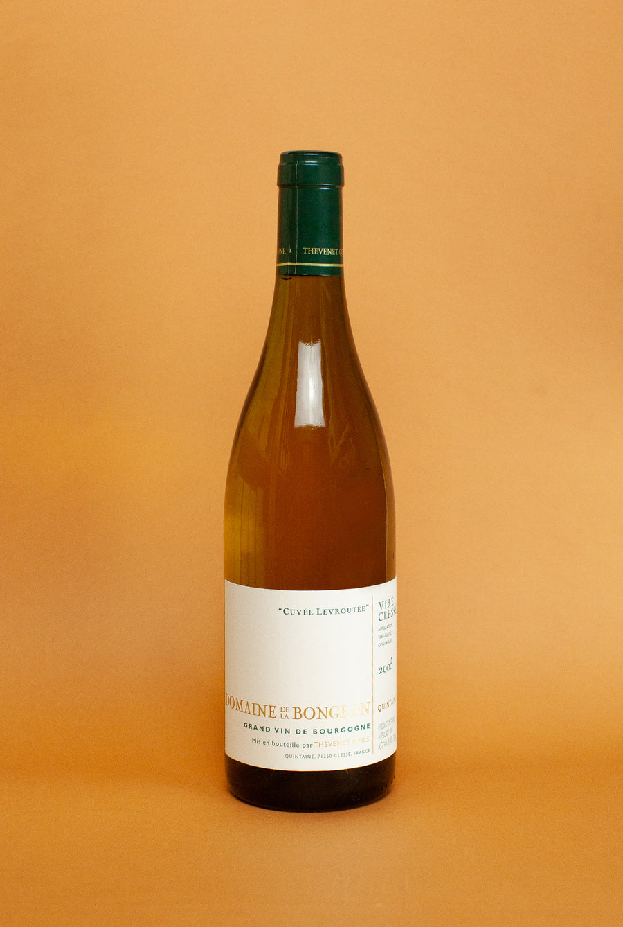 Bourgogne Blanc, Cuvée Levroutee - 2005